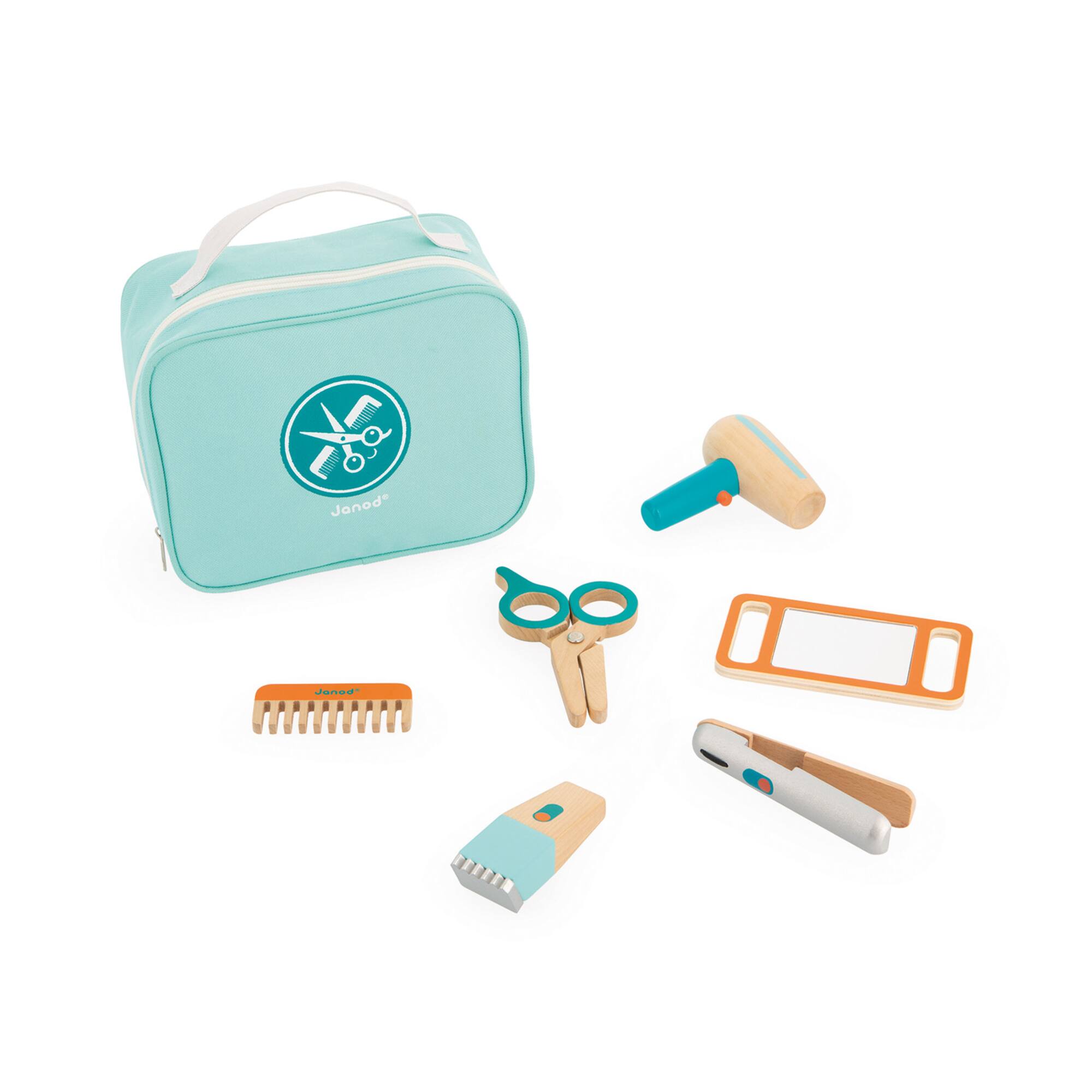 Janod® Turquoise Hairdresser Toy Set